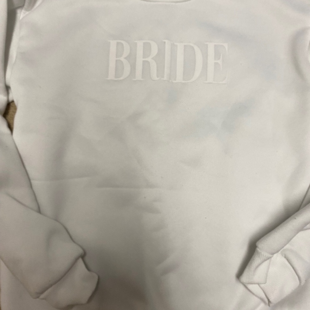 Bride sweatshirt